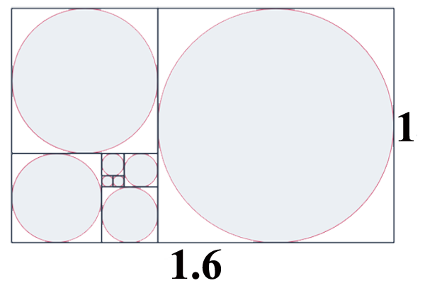 Proporcion Perfecta 1.6 Sucesion Fibonacci Numero Aureo Phi φ Dorado