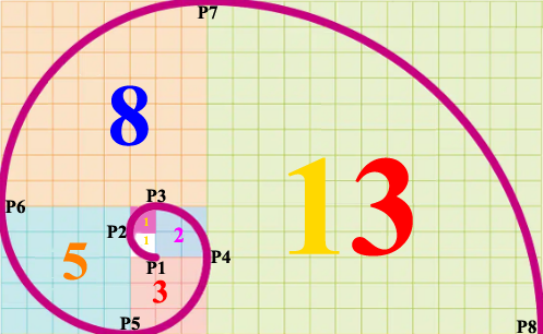 Vortice Secuencia Numerica Creacion Vida Sucesion Fibonacci